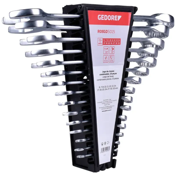 Jogo de Chaves Combinadas 6a32mm 15 Pecas 3365198 Gedore Red-8458e2d4-4dfb-4307-865a-0a2bf9b3a0cf