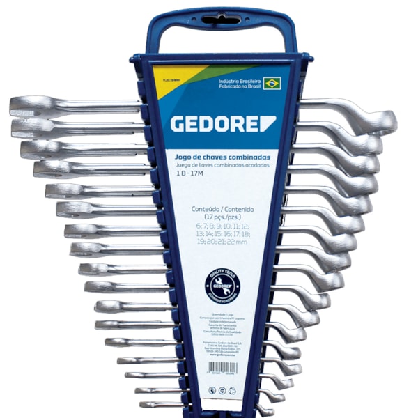 Jogo de Chaves Combinadas 6A32MM 1B/26M 002608 Gedore-96591f26-9fbd-4ec8-96b6-7c12b0e39640