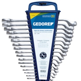 Jogo de Chaves Combinadas 8A19MM 1B/80M 002614 Gedore