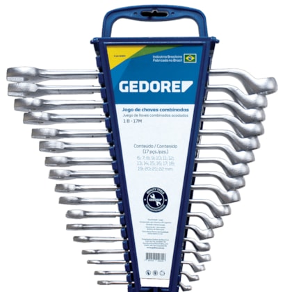 Jogo de Chaves Combinadas 8A19MM 1B/80M 002614 Gedore-ac658c25-8dc9-4976-81c7-705a2bb1c09b