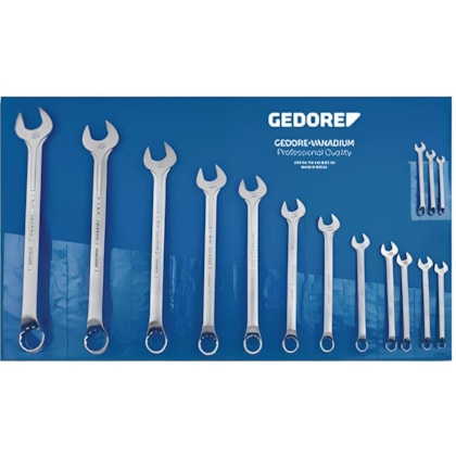 Jogo de Chaves Combinadas 8A19MM 1B/80M 002614 Gedore-379fc470-7fc4-406e-9c5e-81137b58d326