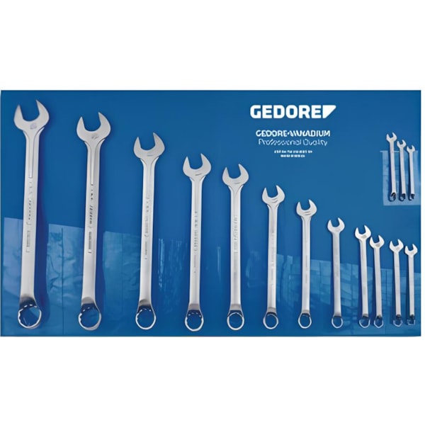 Jogo de Chaves Combinadas 8A19MM 1B/80M 002614 Gedore-252f2098-15f4-4240-853a-7c397f3659f8