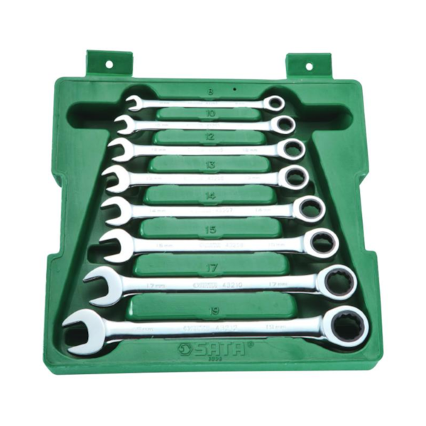 Jogo de Chaves Combinadas C/Catraca 8 Pçs ST08008SJ Sata-f5e96d6c-30cd-4de7-8c8a-6714c4d1a06f