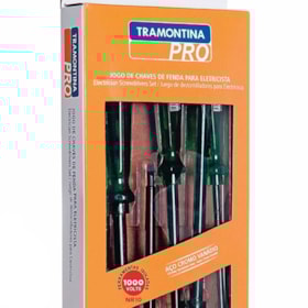 Jogo de Chaves de Fenda e Phillips 6 Peças Isoladas 1000V 44115/406 Tramontina