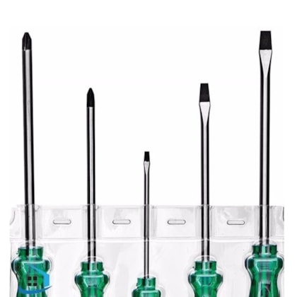 Jogo de Chaves de Fenda e Phillips com 5 Peças Tramontina Pro-ed03a030-c88e-46ba-a5ce-fe0ac317a278