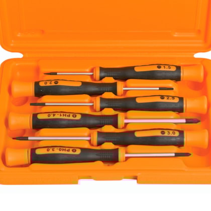 Jogo de Chaves de Fenda para Eletrônica Tramontina Pro-a64396c4-7ec5-4b90-b57a-dbfeed0b250c