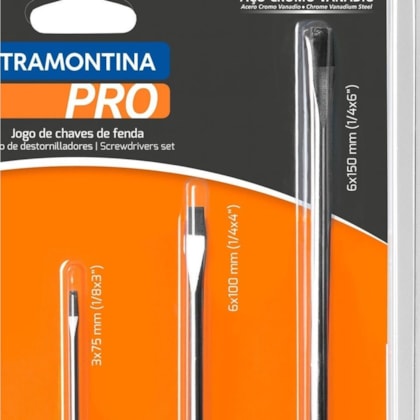 Jogo de Chaves de Fenda Twister 1/8x3 a 5/16x6