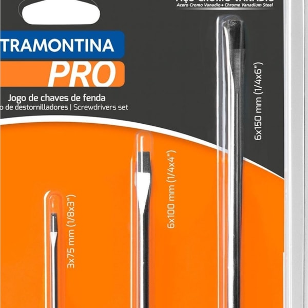 Jogo de Chaves de Fenda Twister 1/8x3 a 5/16x6