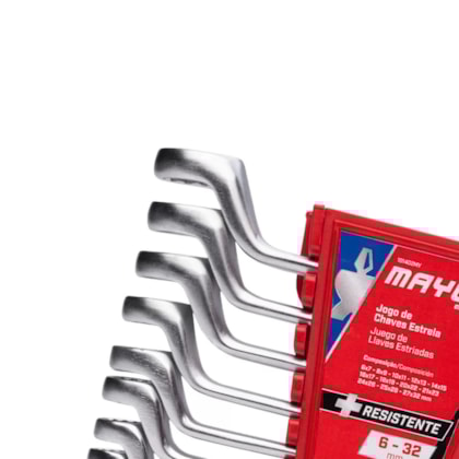 Jogo de Chaves Estrelas de 6 a 32 mm com 12 Peças Mayle-53e7c05c-dcc7-418c-b98e-61edc9214c2e