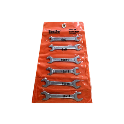 Jogo de Chaves Fixa Aço 6 a 17mm 6pçs BFH1503 Bestfer-af449d8f-271b-4b29-ae2d-3228a0a7be68