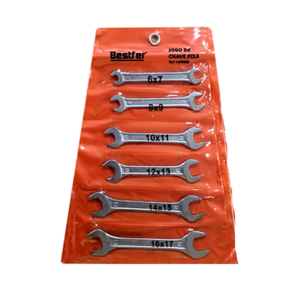 Jogo de Chaves Fixa Aço 6 a 17mm 6pçs BFH1503 Bestfer-a9e46f7d-a631-4a2b-ae29-8f8b2833721f