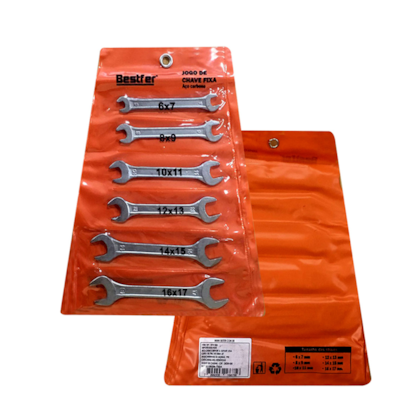 Jogo de Chaves Fixa Aço 6 a 17mm 6pçs BFH1503 Bestfer-0219316e-9174-4b4f-94f2-1ee631c54bb0