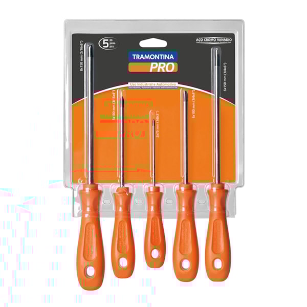 Jogo de Chaves Phillips 5 Peças Tramontina-7d527b8e-7900-4463-ae38-93eb17f024de