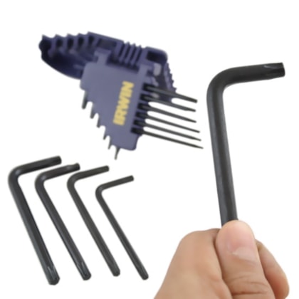 Jogo de Chaves Torx Curta de T6 A T40 Com 11 Peças IW10758 Irwin-892b8ddb-89fe-4e08-962b-2b2f9f04b99c