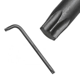 Jogo de Chaves Torx Tipo L Longa com 15 Peças de T6 a T60 Gedore