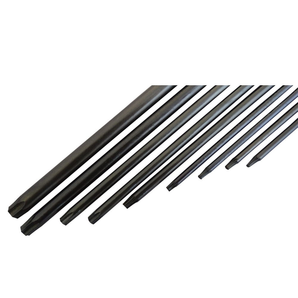 Jogo de Chaves Torx Tipo L Longa com 9 Peças de T7 a T40 Gedore