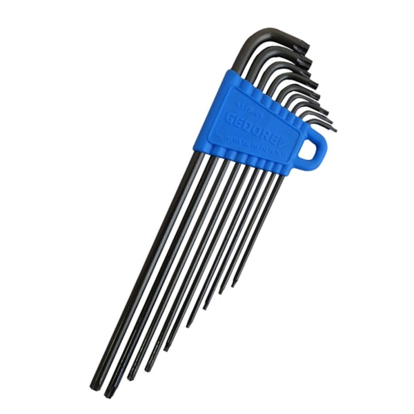 Jogo de Chaves Torx Tipo L Longa com 9 Peças de T7 a T40 Gedore-5028e38f-30c5-4d17-8600-55a6036cdee8