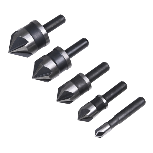 Jogo de Escareador Aço Rápido com 5 Peças 198909 Worker-f15018ee-031d-4945-9a33-412a3d284f5b