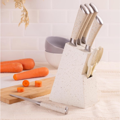 Jogo de Facas 6 Peças Cepo Mármol 9290 Mimo Style-c7da3d21-8332-434a-b9c0-0460165b1936