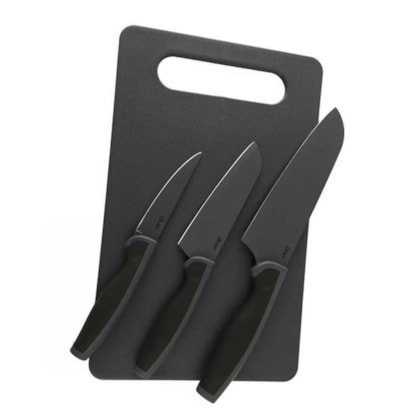 Jogo de Facas e Tábua 4 Peças Slice Craft 92287.04 Oster-33012980-0a2f-4aee-b798-160e2398560a