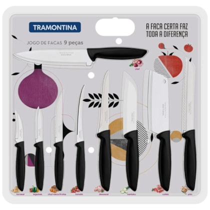 Jogo De Facas Plenus Inox 9 Peças 23498/048 Tramontina-4d37c4db-1d0e-4e5c-a83b-0f78ffb6c398