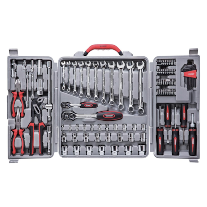 Jogo de Ferramentas 110 Peças em Aço Cromado 980803 Worker-81910481-0fd1-40a1-9e56-618638b5a37f