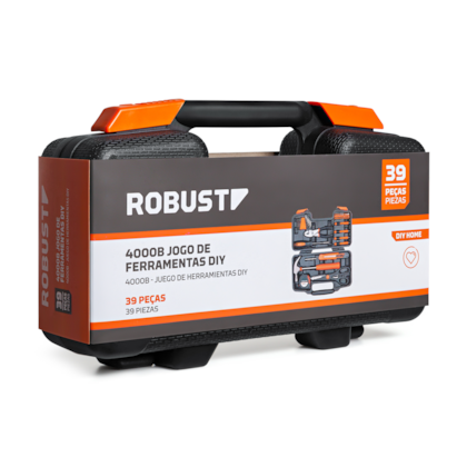 Jogo de Ferramentas DIY 39 Peças 4000B 3370165 Robust-2a5cc5b5-dc4f-466a-9ad3-0e95038d06e4