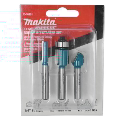 Jogo de Fresas Com 3 Peças D-16461 Makita-7446082b-c47a-4c0f-9e4e-4d0433e87524