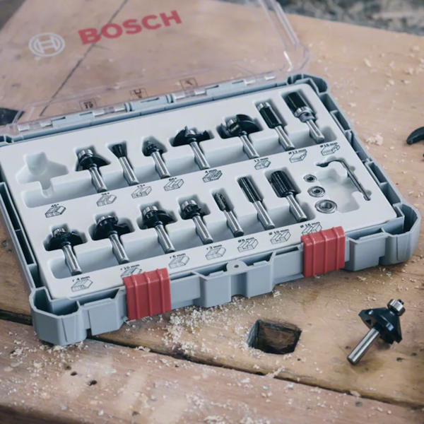 Jogo de Fresas Mistas Standard Encaixe 1/4