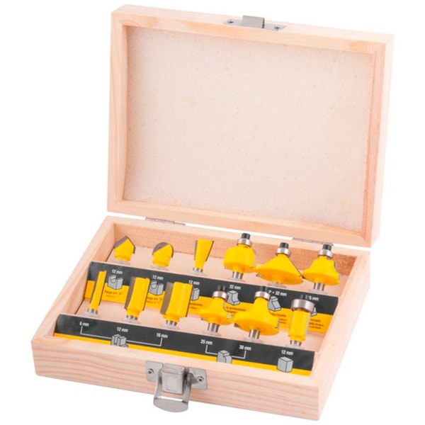 Jogo de Fresas para Madeira com 12 Peças Vonder-2acfb3c5-6670-4c22-a638-65b12510de28