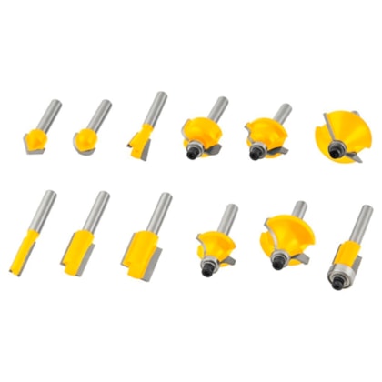 Jogo de Fresas para Madeira com 12 Peças Vonder-72c2407f-1283-4f55-8d48-b974db815565