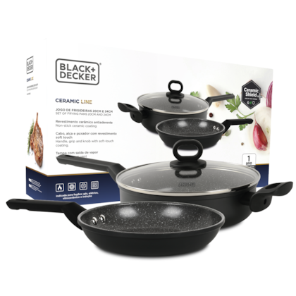 Jogo De Frigideira 2Pç Cerâmico BXCWHCFP006 Black&Decker-a2e8de30-84dc-4c4e-9357-2de67d8a3f11