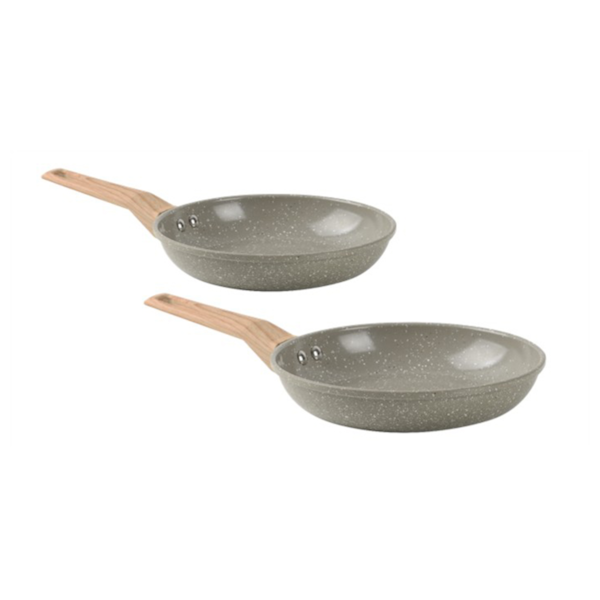 Jogo De Frigideiras 18cm 1,2L e 22cm 1,5L Antiaderente Marble Edition Cinza Dust 15218802 Oster  -75978ca9-9f13-49f1-a1e0-3194f3fd92ee