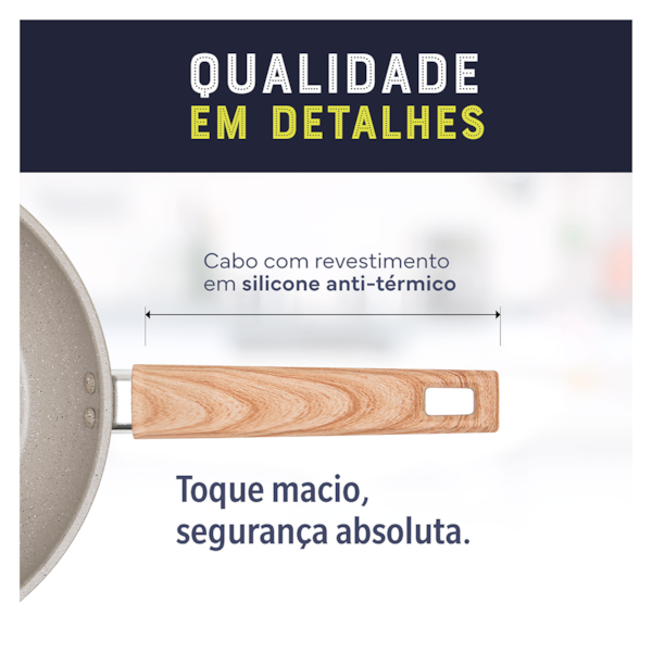 Jogo De Frigideiras 18cm 1,2L e 22cm 1,5L Antiaderente Marble Edition Cinza Dust 15218802 Oster -38a186db-5d47-4b9b-939b-390e840f8595