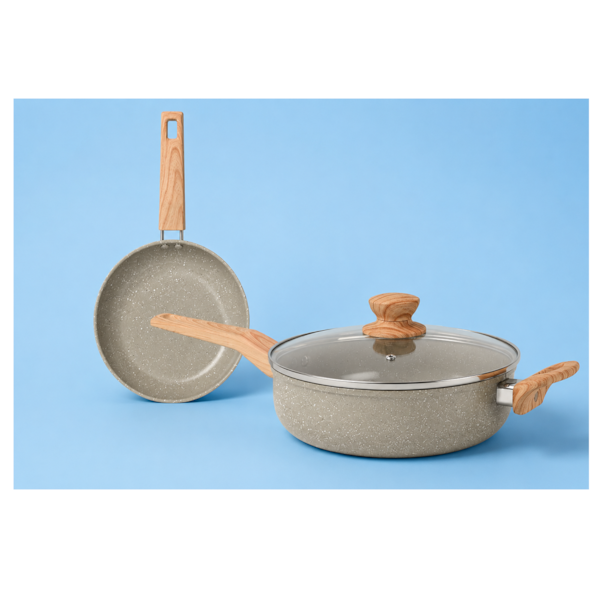 Jogo De Frigideiras 20cm e 24cm 2,7L Antiaderente Marble Edition Cinza Dust 15218903 Oster -c9f3d90a-5107-40b1-bc92-177356a7b728