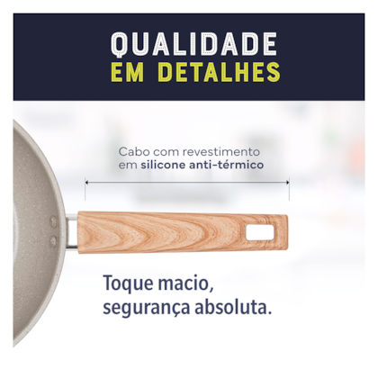 Jogo De Frigideiras 20cm e 24cm 2,7L Antiaderente Marble Edition Cinza Dust 15218903 Oster  -bcdab9ea-455d-4cc8-82fe-cddb4b055760