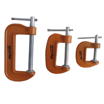 Jogo de Grampos Comum Tipo C Com 3 Peças 206755 Sparta-11b11265-b4b1-4932-8ba4-9122831fb27f