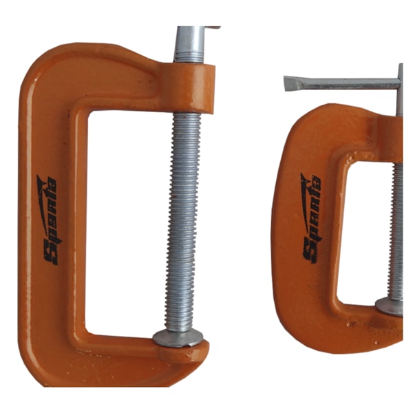 Jogo de Grampos Comum Tipo C Com 3 Peças 206755 Sparta-9628a127-b2e9-4011-85c0-e0959d0652f5