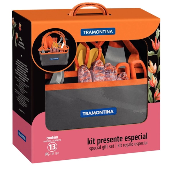 Jogo de Jardim Com Bolsa e Ferramentas 13 Pçs 78124/805 Tramontina-e51a6552-7264-4b76-9114-844a75ea04ba