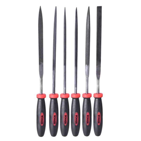 Jogo de Lima Agulha com cabo 6 Peças - 349500 Worker-f79c2819-c0a9-4474-9d0c-31ee8cc27626