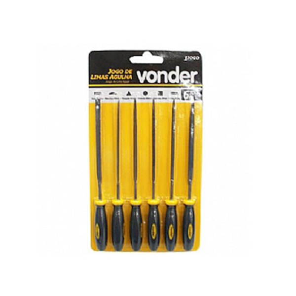 Jogo de Limas Agulha Com Cabo 6 peças Vonder-d39b29ee-6c2d-46a1-aa10-c8ef6da22b74