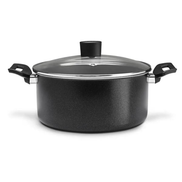 Jogo de Panela Antiaderente Pro Flon Ebony 5Pçs em Alumínio Preto 7190400 Brinox-260edaa7-5432-4622-b77e-cac4e3a8f7f4