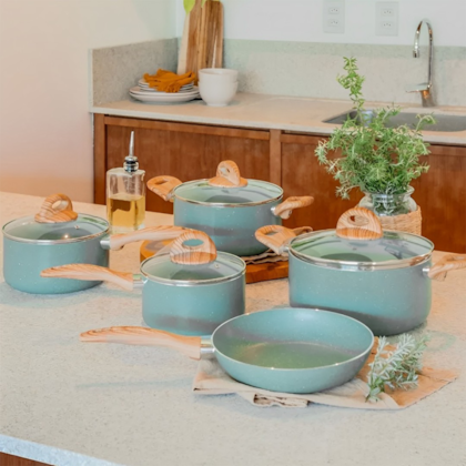 Jogo de Panela Cerâmica Antiaderente Botanika 5Pçs em Alumínio C/Indução 4815102 Verde Brinox -a7cb1375-cde0-4445-9872-24aed2b201fe