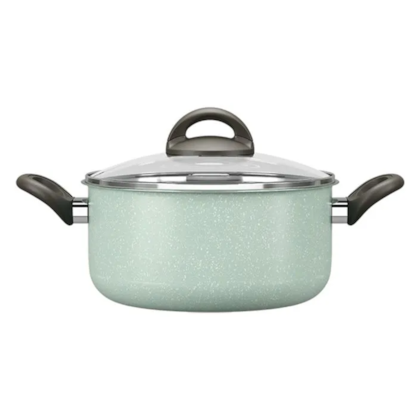 Jogo de Panela Cerâmica Antiaderente Life Suprema 5Pçs em Alumínio Verde 7245100 Brinox -8141b50f-442f-437d-b386-b0ed17a14dae