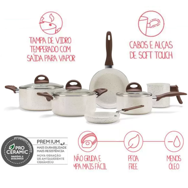 Jogo de Panelas 6 Peças Vanilla Cerâmic Life Smart Plus em Alumínio 4791/102 Brinox-e89159e9-f45b-40d1-bf0f-156d81b07d67