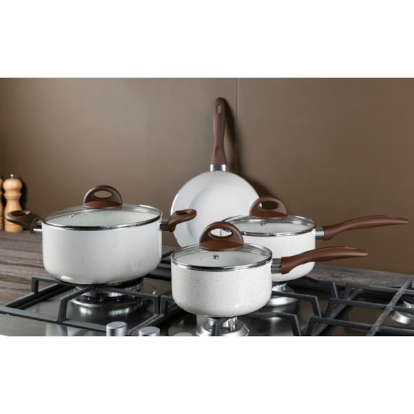 Jogo De Panelas Antiaderentes de Indução Em Aluminio Smart Plus Vanilla 5Pçs 4774101 Brinox-02269aa7-e7c4-4773-b0f1-54e45a14c52c