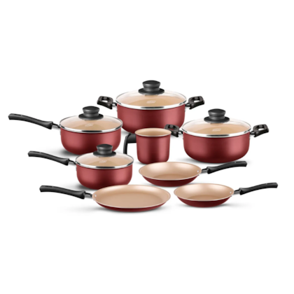 Jogo De Panelas Antiaderentes Em Alumínio Cereja Seletta 8 Peças 8837 MTA-067476d1-78a6-4ec3-bf11-b6fc239f0cd8