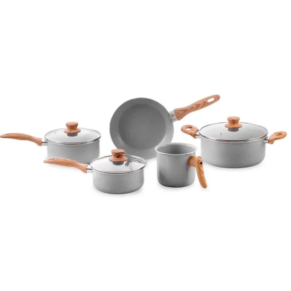 Jogo de Panelas Cerâmic Life Easy Em Alumínio 5pçs Gris 4789/126 Brinox-addd7b13-d72d-42d8-8aee-522dd009e69c