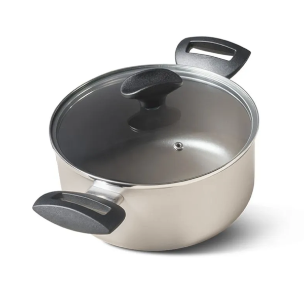 Jogo De Panelas Cerâmic Life Essence Alumínio 5pçs Champagne 7250/100 Brinox-b2a10d35-3f83-4294-b6c0-30c3d8f65aec