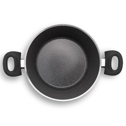 Jogo de Panelas Cerâmic Life Optima Alumínio Antiaderente Indução 5Pçs Stone 4799/102 Brinox-3129ec3e-667a-400c-9add-704e98dd9826